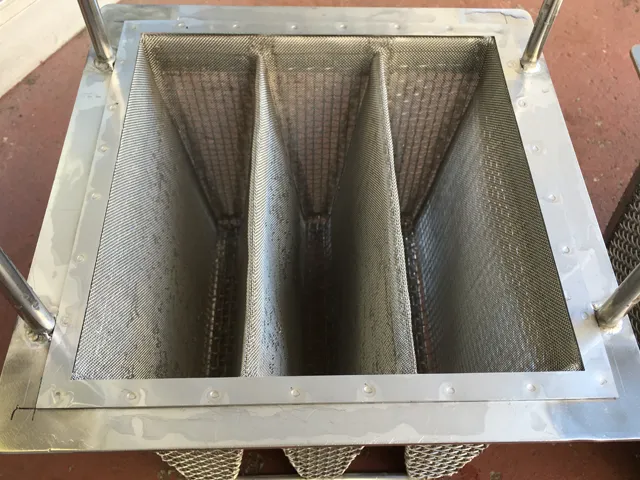 蛇腹フィルター SUS304製